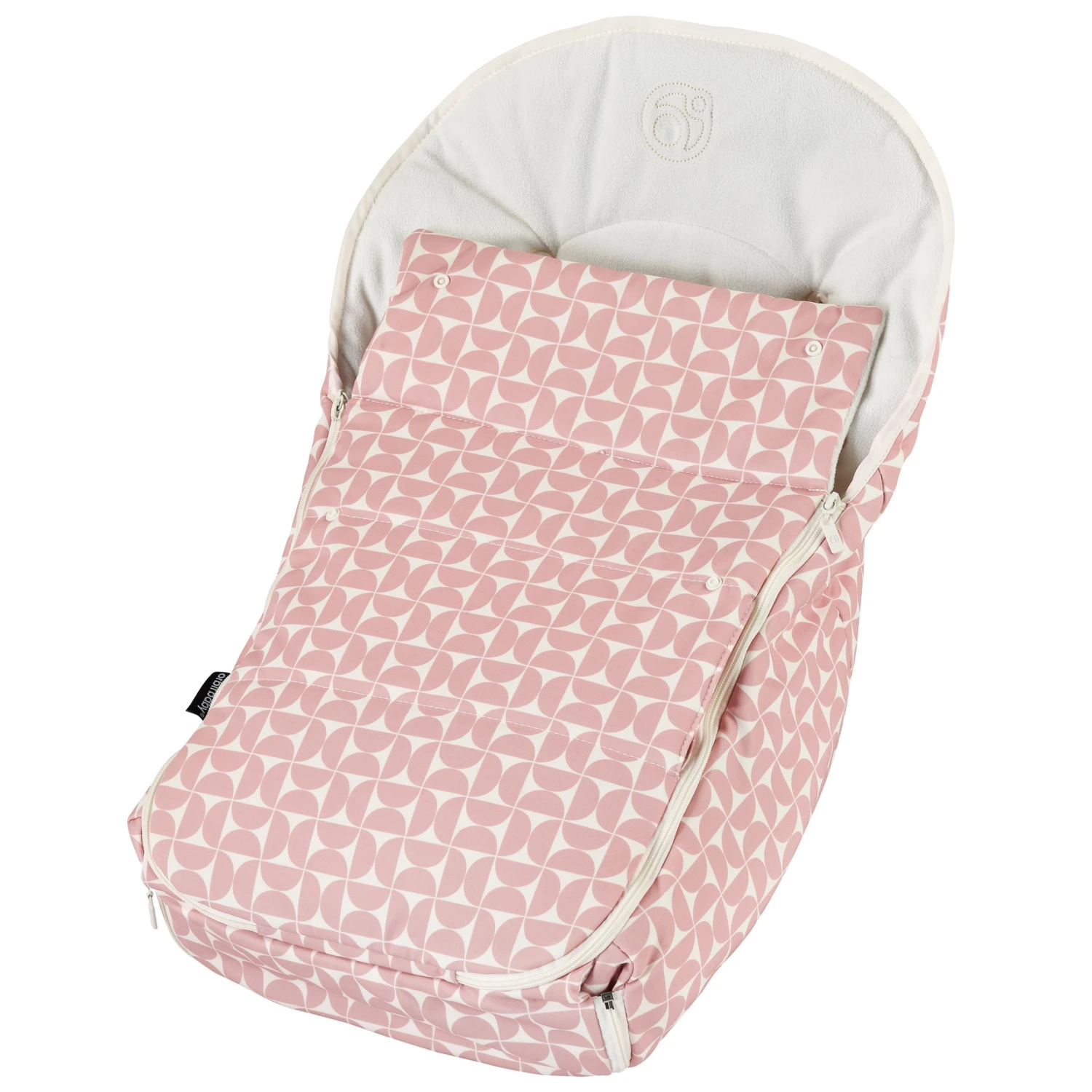 Orbit Baby Stroller Footmuff In Mosaic Blush 2 Orbit Baby Stroller Footmuff In Mosaic Blush - Image 2
