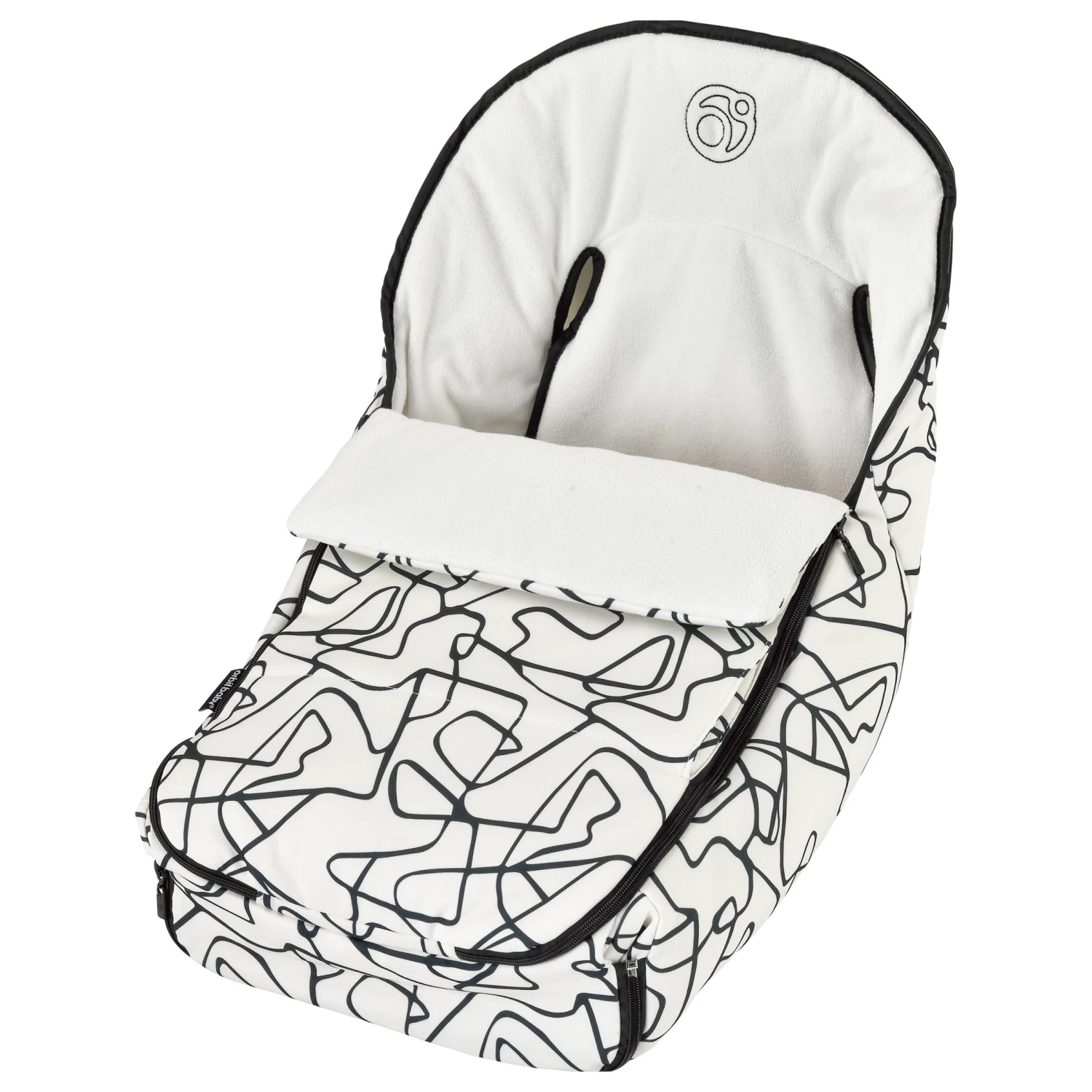 Orbit Baby Stroller Footmuff In Squiggle 1 Orbit Baby Stroller Footmuff In Squiggle