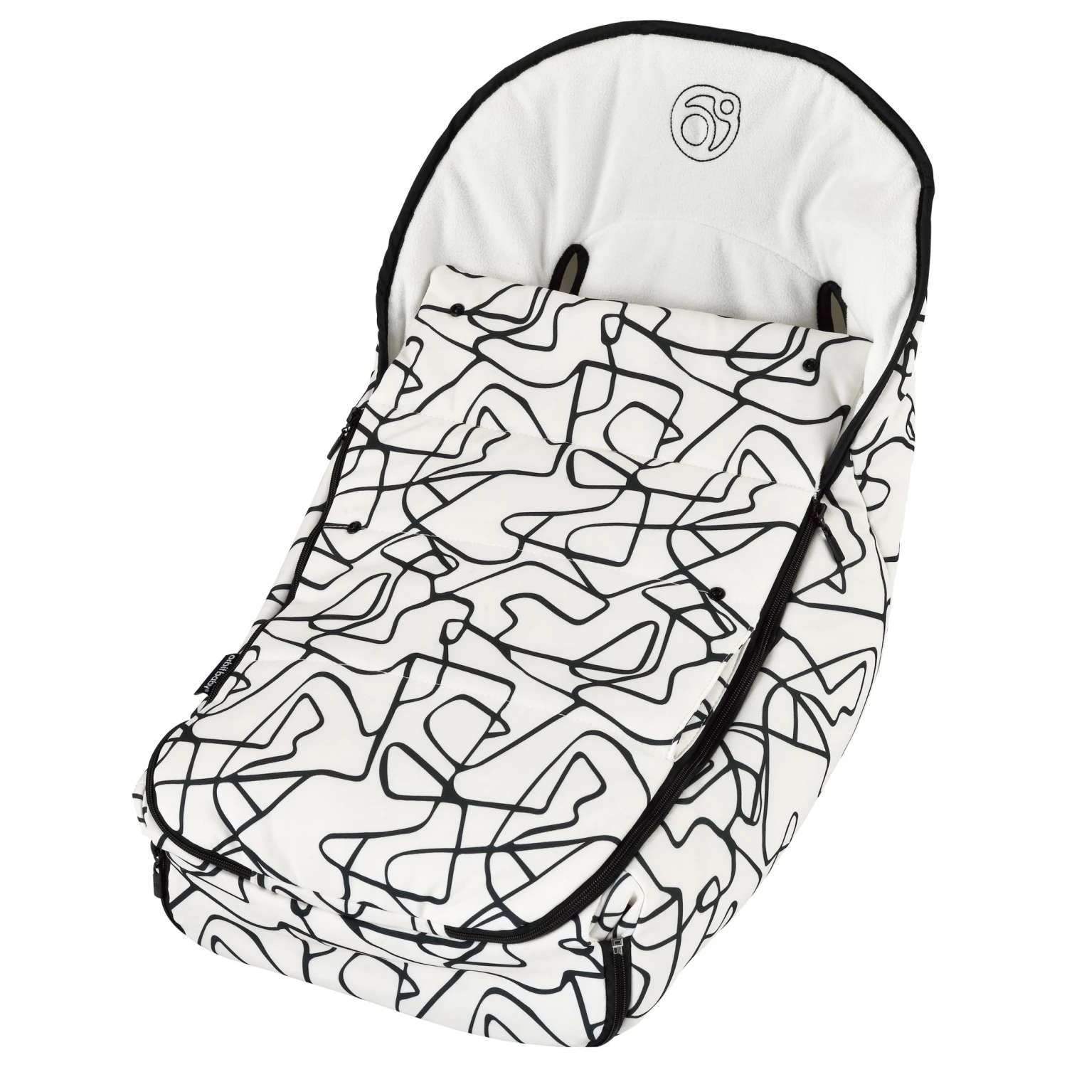 Orbit Baby Stroller Footmuff In Squiggle 2 Orbit Baby Stroller Footmuff In Squiggle - Image 2