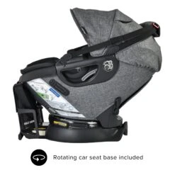Orbit Baby G5+ Infant Car Seat With Base 26 Orbit Baby G5+ Infant Car Seat With Base -Tiny Baby Essentials Store G5 Plus Melange Grey 02
