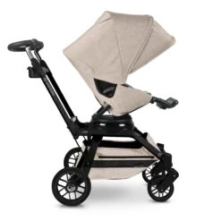 Orbit Baby G5 Stroller -Tiny Baby Essentials Store G5 Stroller Melange Flax Black 02