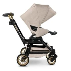 Orbit Baby G5 Stroller -Tiny Baby Essentials Store G5 Stroller Melange Flax Black Luxe 02