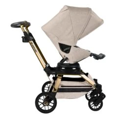 Orbit Baby G5 Stroller -Tiny Baby Essentials Store G5 Stroller Melange Flax Gold 02