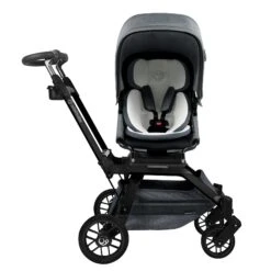 Orbit Baby G5 Stroller -Tiny Baby Essentials Store G5 Stroller Melange Grey Black 01