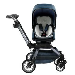 Orbit Baby G5 Stroller -Tiny Baby Essentials Store G5 Stroller Melange Navy Titanium 02