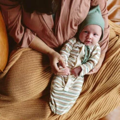 Bandit Bonnet | Glacier -Tiny Baby Essentials Store GOUMIKIDSbanditbonnetglacieralt5