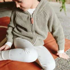 Knit Hoodie | Ash 8 Knit Hoodie | Ash -Tiny Baby Essentials Store GOUMIKIDSknithoodieashalt2