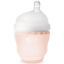 GentleBottle Silicone Baby Bottle -Tiny Baby Essentials Store Gentlebottle 4oz coral