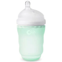 GentleBottle Silicone Baby Bottle -Tiny Baby Essentials Store Gentlebottle 8oz mint main