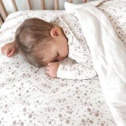 Bamboo Crib Sheet 19 Bamboo Crib Sheet -Tiny Baby Essentials Store Gunamuna posie fitted bamboo crib sheets