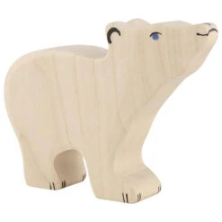 Holztiger Arctic Wooden Animals -Tiny Baby Essentials Store HOLZTIGER 80209smallpolarbearheadraised