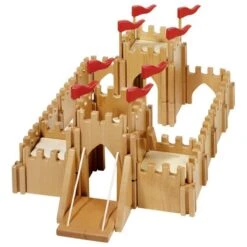 Holztiger Wooden Knight's Castle