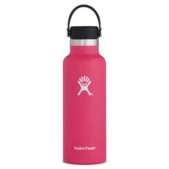Hydro Flask 18oz Standard Mouth Water Bottle With Flex Cap Lid | Watermelon