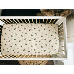 Organic Cotton Mulsin Fitted Crib Sheets