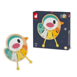 Janod Pure Bird Xylo 7 Janod Pure Bird Xylo -Tiny Baby Essentials Store Janod pure bird xylo wooden toys