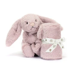 JELLYCAT Bashful Luxe Bunny Soothers Gift Boxes -Tiny Baby Essentials Store Jelly cat Soother rosa luxe bunny soother baby gifts