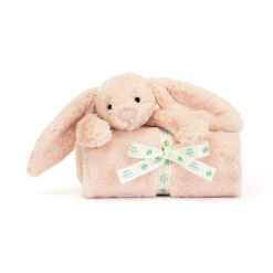 JELLYCAT Blankies 26 JELLYCAT Blankies -Tiny Baby Essentials Store Jelly cats Bashful Blush Bunny blankie baby blanket