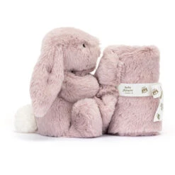 JELLYCAT Bashful Luxe Bunny Soothers Gift Boxes -Tiny Baby Essentials Store Jelly cats soothers Luxe Rosa Bunny baby soothers