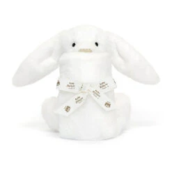JELLYCAT Bashful Luxe Bunny Soothers Gift Boxes -Tiny Baby Essentials Store Jellycat Luxe Luna Bunny Soother baby gift