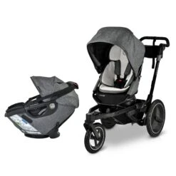 Orbit Baby Jog & Ride Travel System 25 Orbit Baby Jog & Ride Travel System -Tiny Baby Essentials Store Jog Ride Melange Grey 01