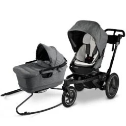Orbit Baby Jog & Sleep Travel System -Tiny Baby Essentials Store Jog Sleep Melange Grey 1