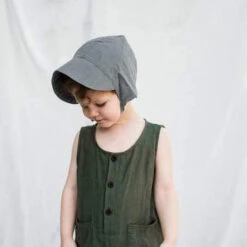 Linen Bonnet -Tiny Baby Essentials Store KYTElinenbonnetalt5