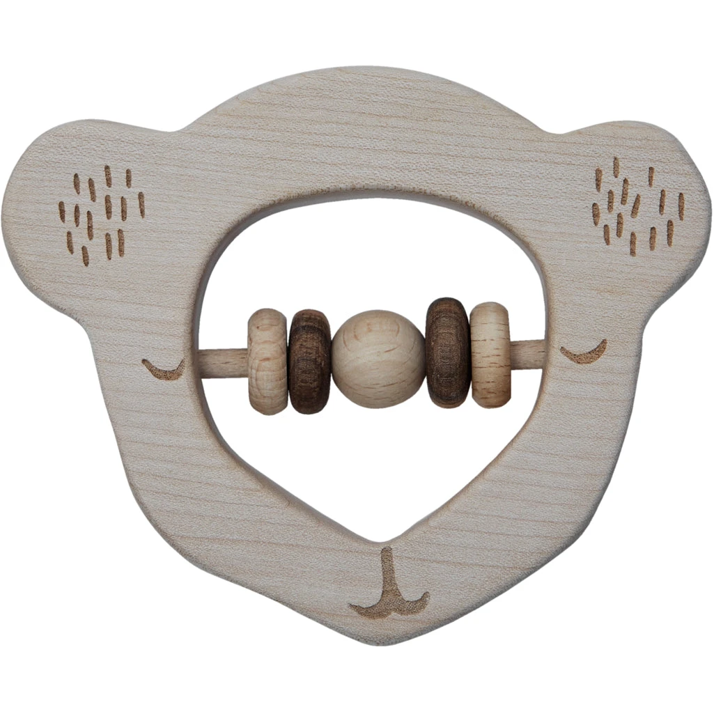 Wooden Animal Rattle 3 Wooden Animal Rattle - Image 3