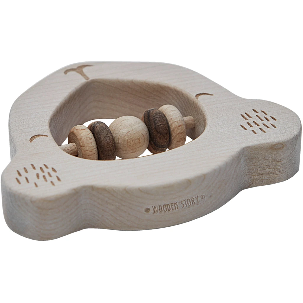 Wooden Animal Rattle 4 Wooden Animal Rattle - Image 4