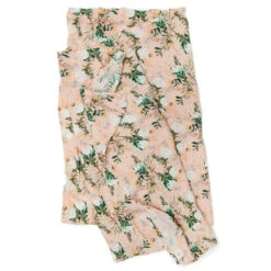 Muslin Swaddle -Tiny Baby Essentials Store LOULOUswaddleblushingprotea