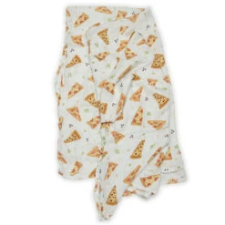 Muslin Swaddle -Tiny Baby Essentials Store LOULOUswaddlepizza