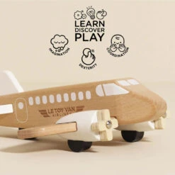 Le Toy Van Wooden Toy Plane -Tiny Baby Essentials Store Le Toy Van Wooden Plane Toy