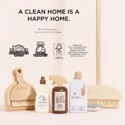 Le Toy Van Eco-Friendly Cleaning Set 11 Le Toy Van Eco-Friendly Cleaning Set -Tiny Baby Essentials Store Le Toy Van sustainable kids toy cleaning set