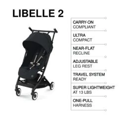 Cybex Libelle 2 Ultra Compact Lightweight Travel Stroller -Tiny Baby Essentials Store Libelle 2 Hero 21