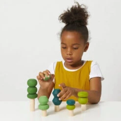 Stacking Trees 10 Stacking Trees -Tiny Baby Essentials Store Lubulona winter trees wooden stacking toys