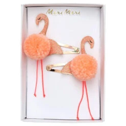 Meri-Meri Hair Clips 19 Meri-Meri Hair Clips -Tiny Baby Essentials Store MERIMERIhairclipflamingos