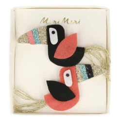 Meri-Meri Hair Clips 21 Meri-Meri Hair Clips -Tiny Baby Essentials Store MERIMERIhairclipstoucan