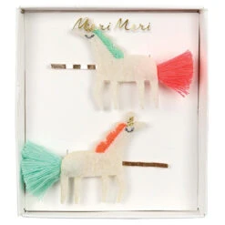 Meri-Meri Hair Slide Pins 21 Meri-Meri Hair Slide Pins -Tiny Baby Essentials Store MERIMERIhairslideunicorntails