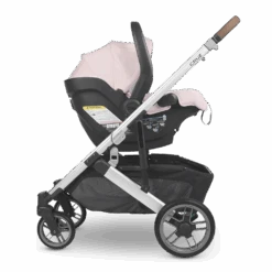 Uppababy Cruz V2 Stroller + Mesa V2 Infant Car Seat -Tiny Baby Essentials Store MESA22 ALC onCRUZV2 Side 4c41a25d a637 4bbf 8d67 a2a7f2345619