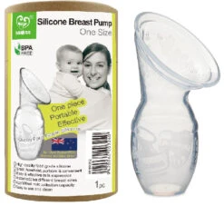 Haakaa Generation 1 Silicone Breast Pump 4 Oz, 1 Pk 10 Haakaa Generation 1 Silicone Breast Pump 4 Oz, 1 Pk -Tiny Baby Essentials Store MHK062 070 Packaging