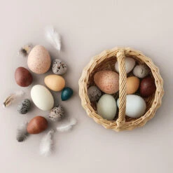 Wooden Egg Basket