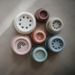 Mushie Stacking Cups -Tiny Baby Essentials Store MUSHIEstackingcupsalt4 ce3f7102 0b7d 4c11 8378 7102faf70d15