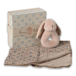 Maileg Rattle Set 11 Maileg Rattle Set -Tiny Baby Essentials Store Maileg Bunny rattle set powder