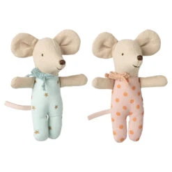 Maileg Baby Mice Twins In Matchbox -Tiny Baby Essentials Store Maileg Mice twin babies in a matchbox