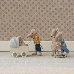 Maileg Pram With Baby Mouse | Mint -Tiny Baby Essentials Store Maileg mint pram with baby mouse