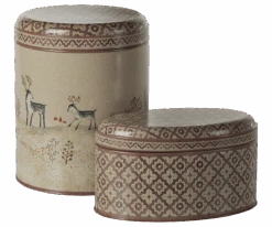 Maileg Winter Wonderland Metal Box Set