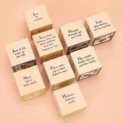 Nursery Rhyme Favorites Blocks 6 Nursery Rhyme Favorites Blocks -Tiny Baby Essentials Store NRY9alt2