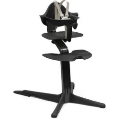 Stokke Nomi High Chair Bundle -Tiny Baby Essentials Store Nomi Black Black BS US Hrn Ext 5426