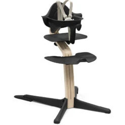 Stokke Nomi High Chair Bundle -Tiny Baby Essentials Store Nomi Natural Black BS US Hrn Ext 5426