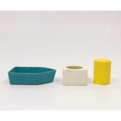 Upcycled Boat -Tiny Baby Essentials Store Oli Carol Yellow upcylced boat bath toys