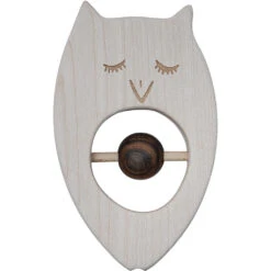 Wooden Animal Rattle 14 Wooden Animal Rattle -Tiny Baby Essentials Store OwlRattle1